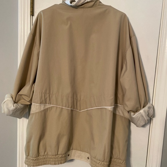 VINTAGE CURRENT SEEN Reversible Wind Breaker - Size 1X - Picture 3 of 8